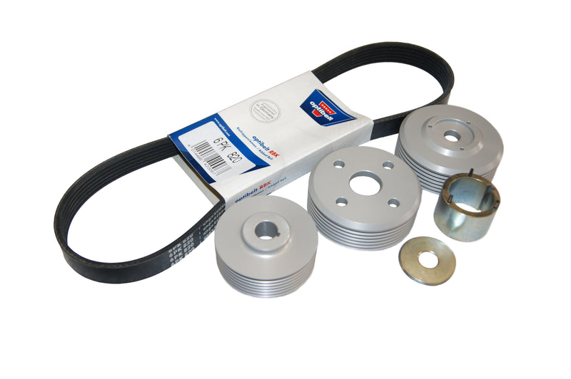 Ford Pinto Poly V Water Pump Drive Kit Jackshaft Driven Dry Sump